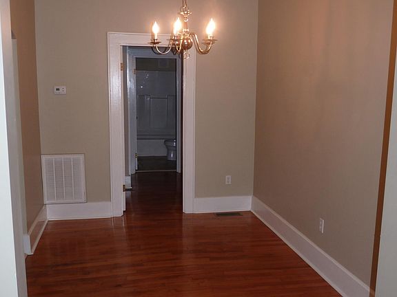 Dining area of kitchen and living room