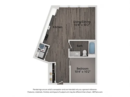 Floor plan E1A