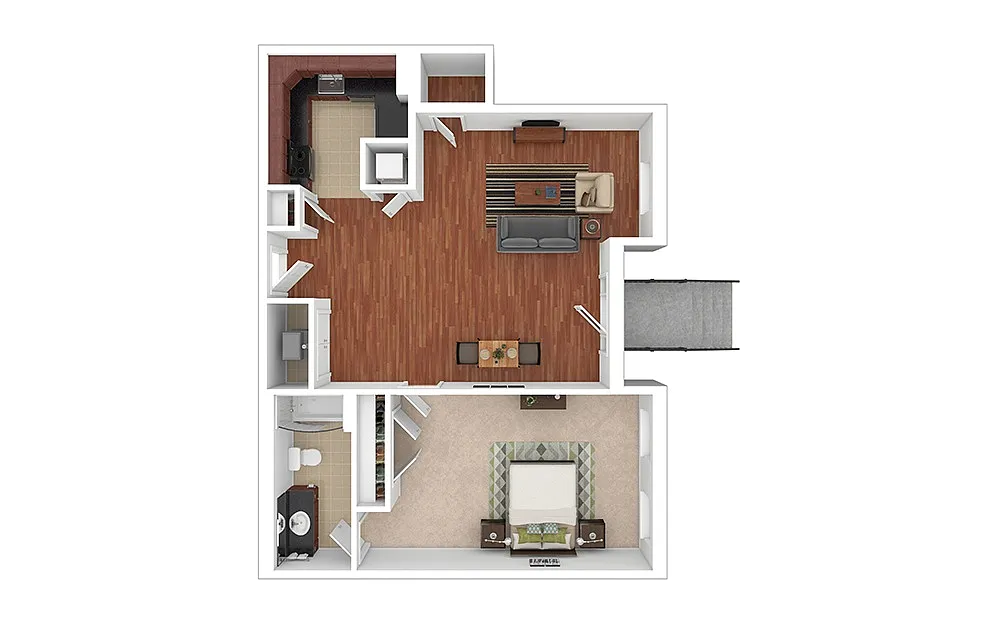 Floor plan A22