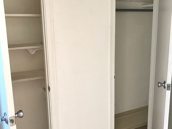 Two hall closets