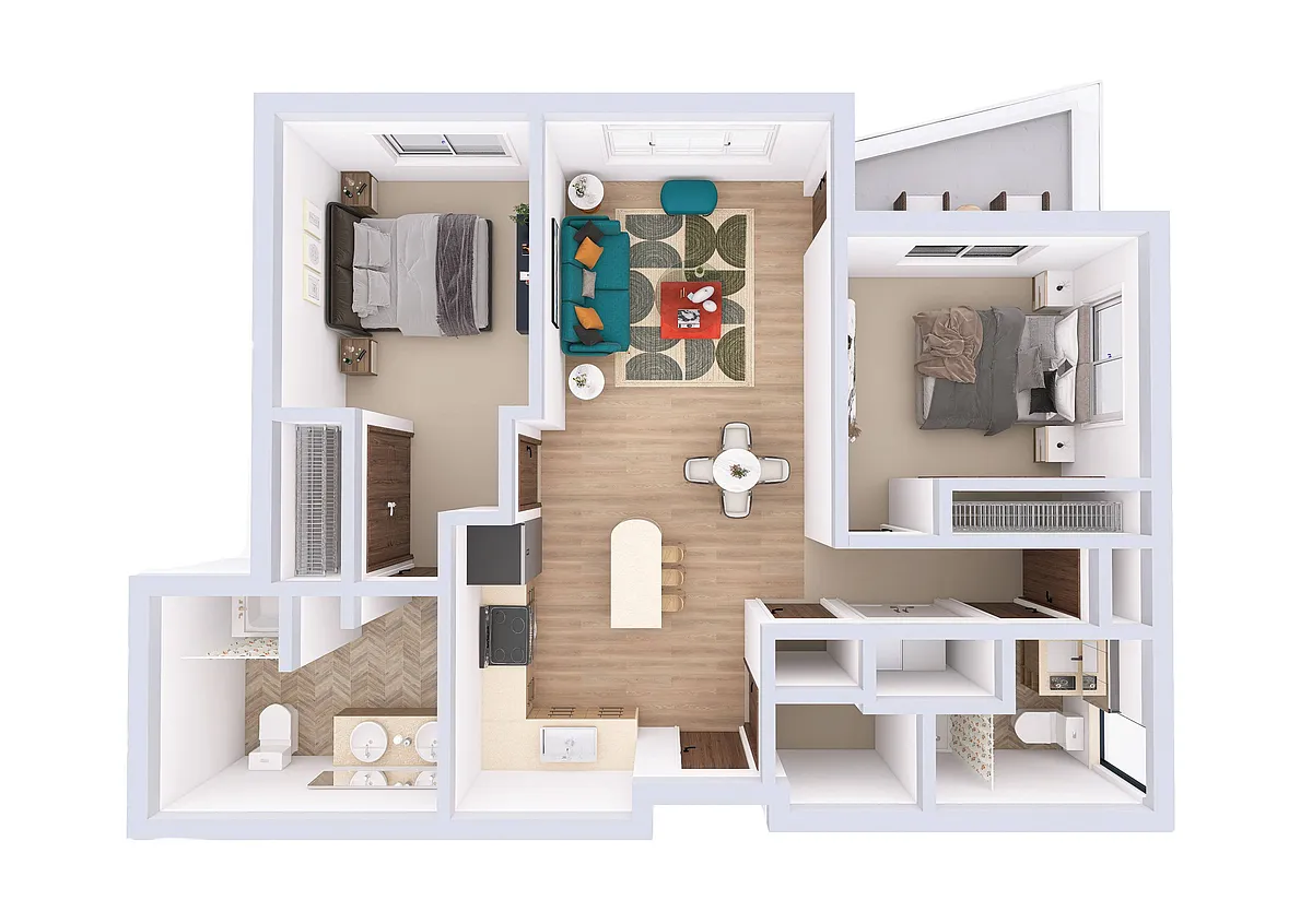 Floor plan Kandinsky