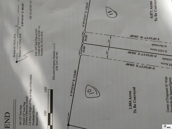 LOT 11 Highway 2, Farmerville, LA 71241