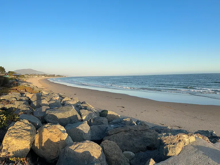 Beach overlook view
