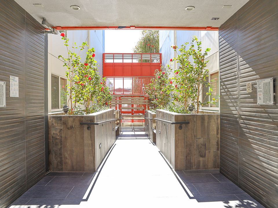 Courtyard View of Front Entrance