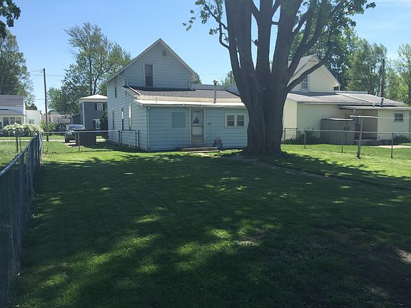 large fenced in back yard