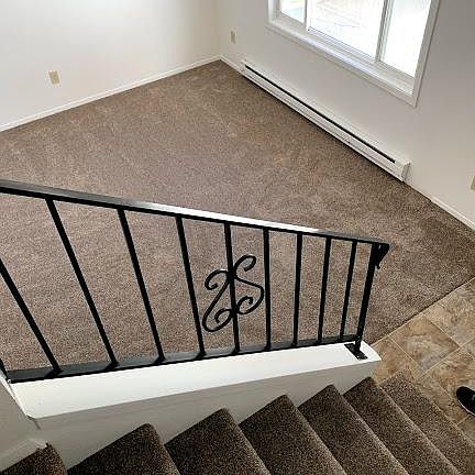 Stairs to living room