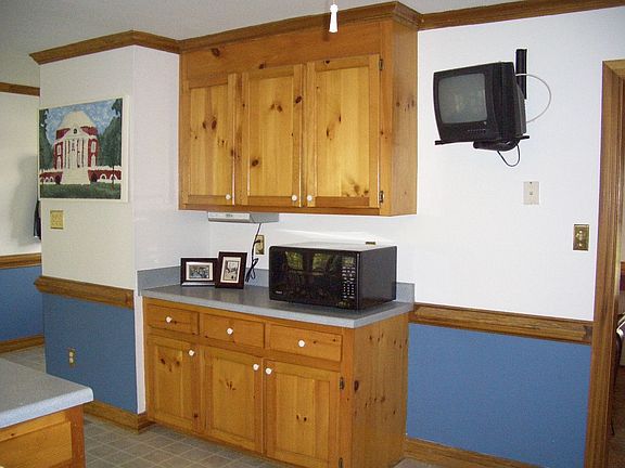 TV hookup in KItchen
