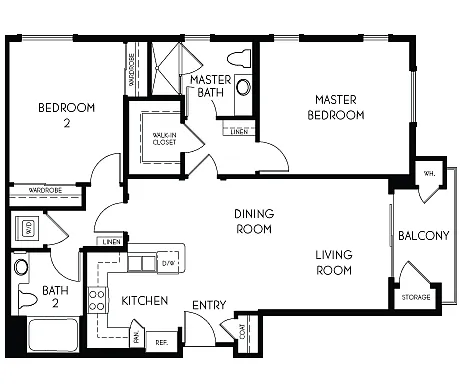Floor plan 2H