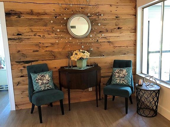 Newly designed sitting area