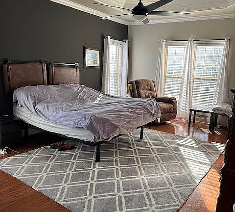 Master bedroom on main floor