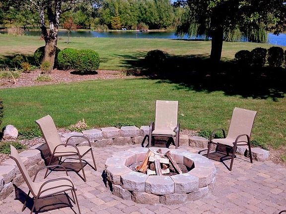 Patio with fire pit