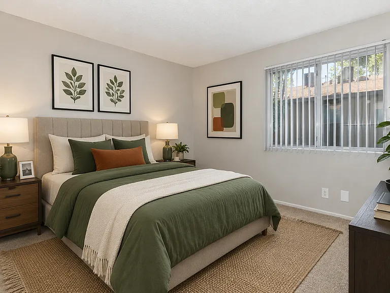 Bedroom 2 - Virtually Staged
