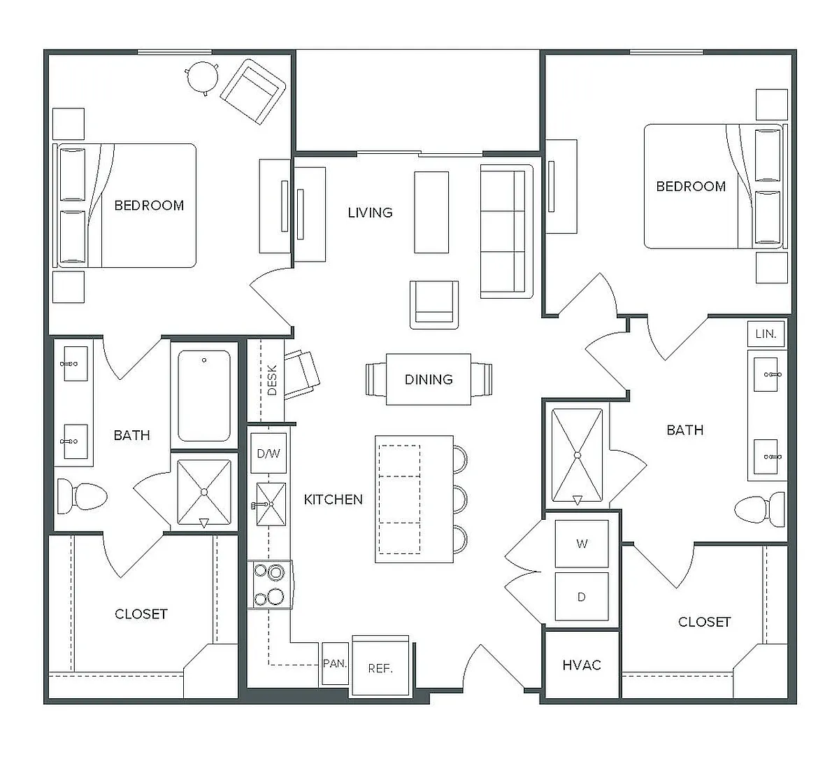 Floor plan B5 HC