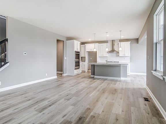 Bright open floorplan