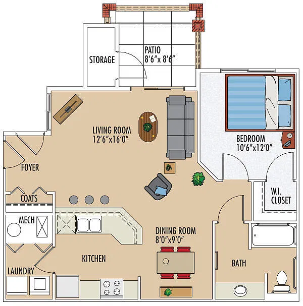 Floor plan Yellowstone