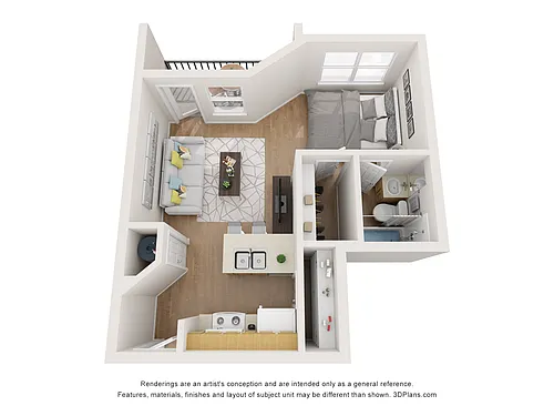Floor plan Studio