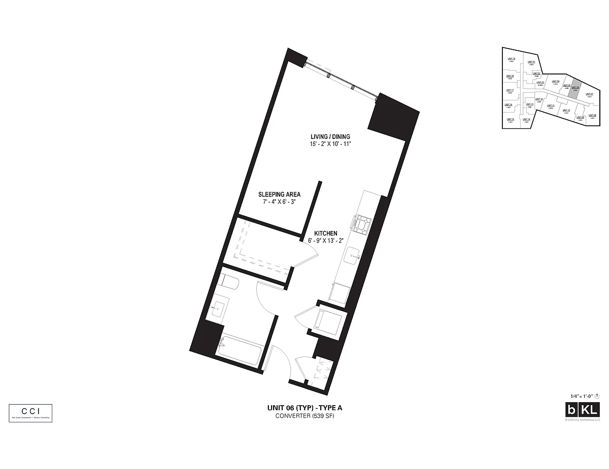 Floor plan Tier 06 - Convertible