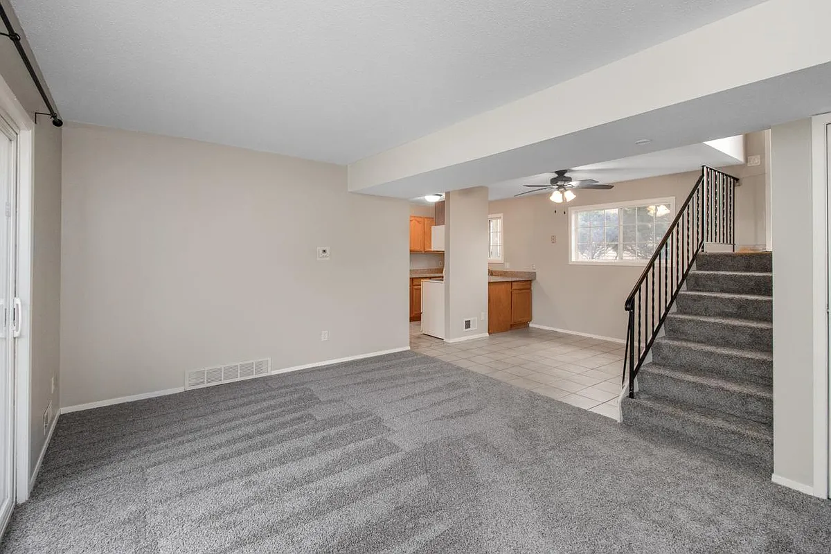 Open concept layout from living room. - 4041 W 125th St