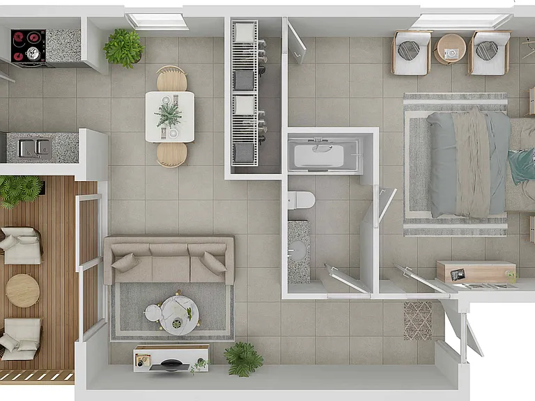 Ashford Casa Serena 1 Bed 1 Bath Ashford Casa Serena 1 Bed 1 Bath