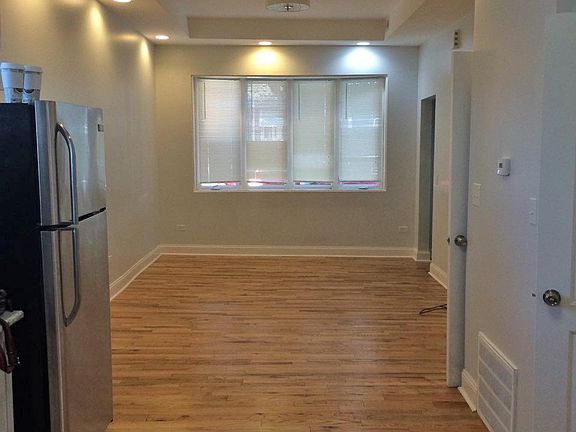 Kitchen into living room