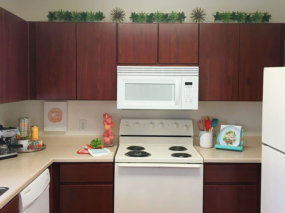 Prepare meals and taste joy in your pristine kitchen.