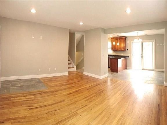 Living room view - Kitchen and dining
