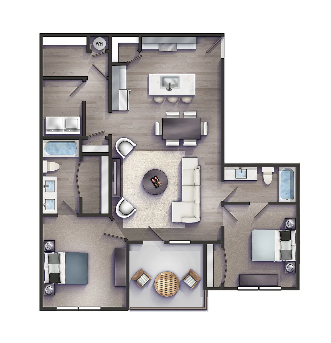 Floor plan B3
