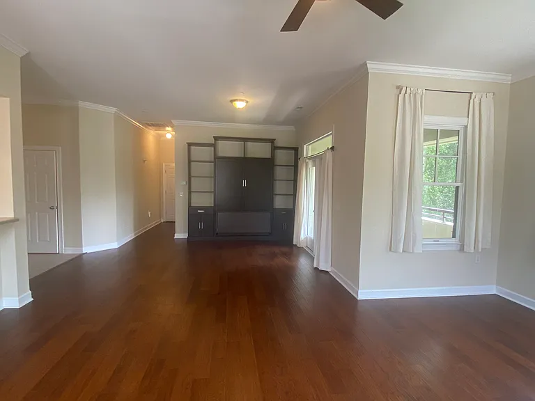 Living-Dining room with murphy bed
