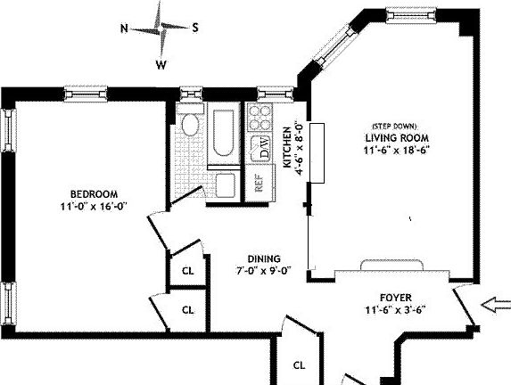 2nd image of 225 W 25th St APT 3A