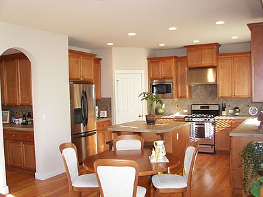 large open, bright kitchen