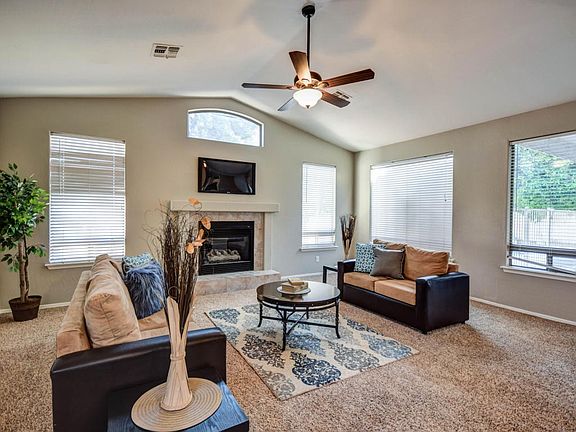 Vaulted Ceilings, New Fan, Fireplace