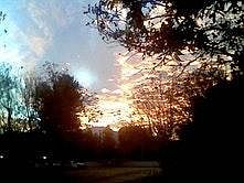 Sunset View from Driveway