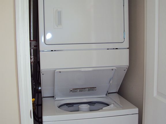 Stack Wash/Dryer Closet
