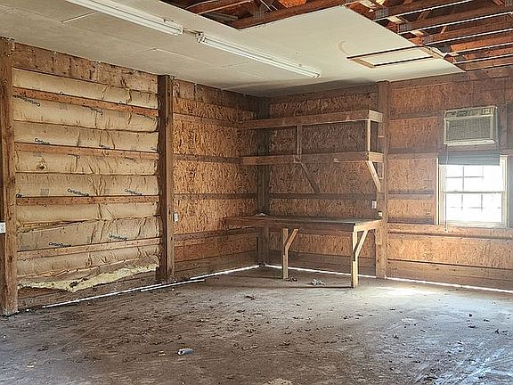 Inside of garage