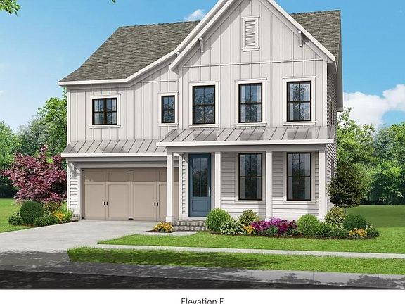 This gorgeous Mansfield plan will also have a huge basement. This is our Elevation E..farmhouse sty