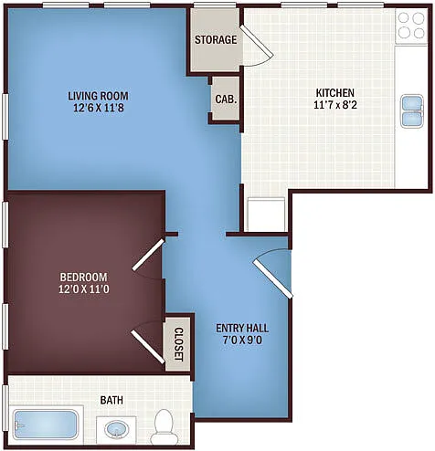 Floor plan A1