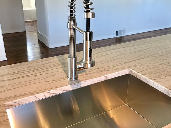 Kitchen faucet detail