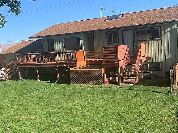 Back of home/decks