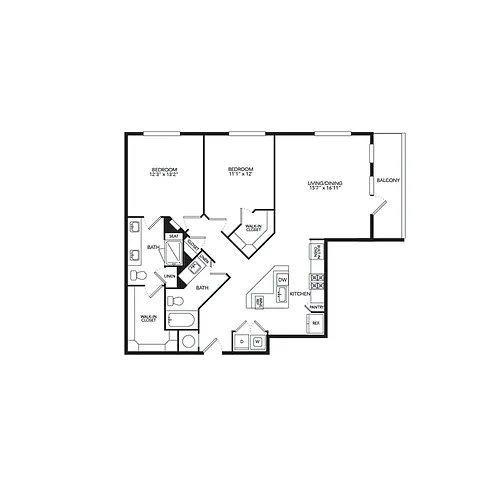 Floor plan B2