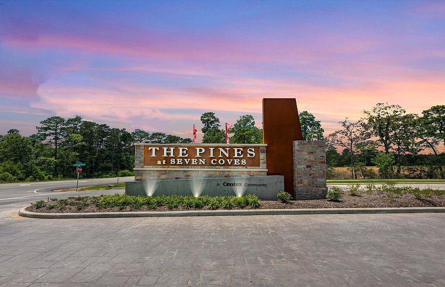 The Pines At Seven Coves by Centex Homes in Willis TX Zillow
