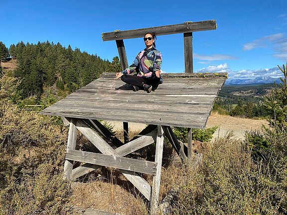 Fernanda in Meditation