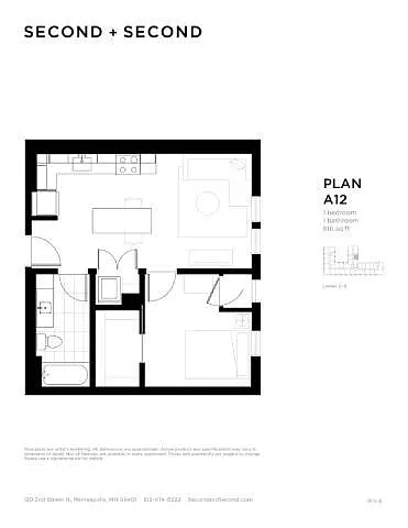 Floor plan A12
