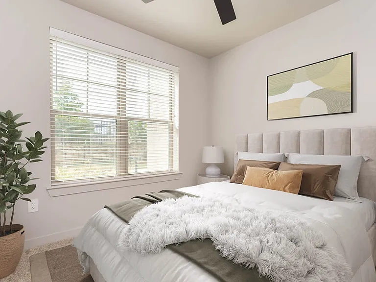 Carpeted Bedroom