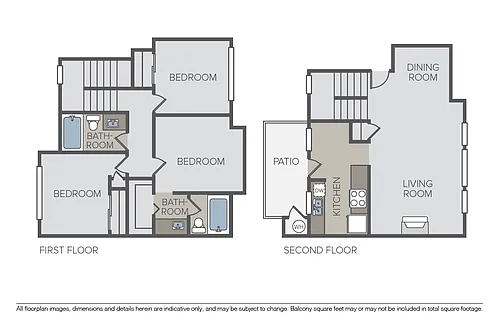 Floor plan Plan 3B Townhome