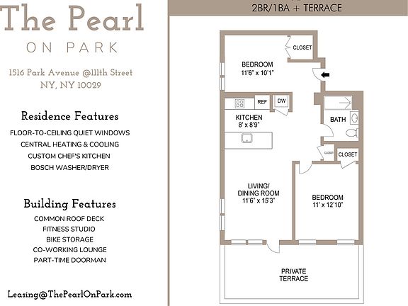 2nd image of 1516 Park Ave #9D