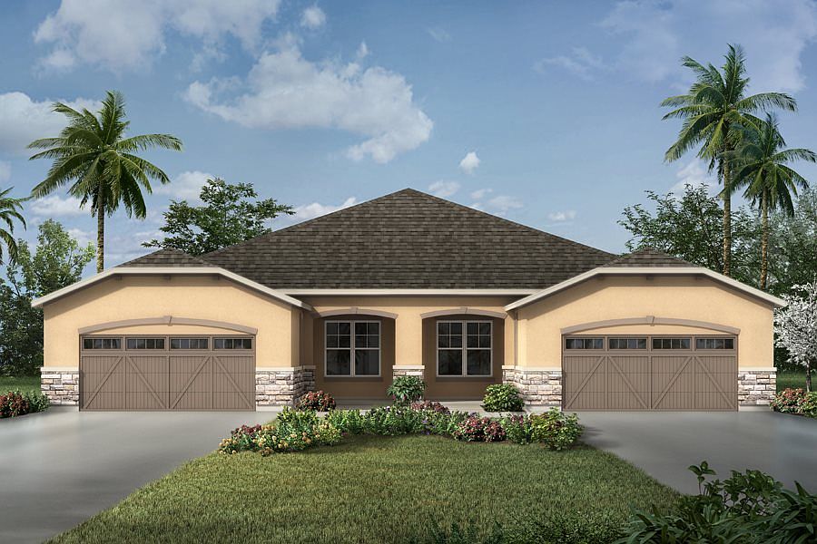 Bayport - French Country Elevation