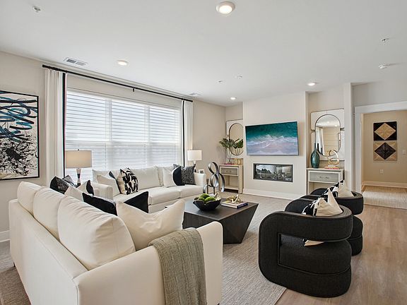 The main living area offers a light-filled, open-concept design.