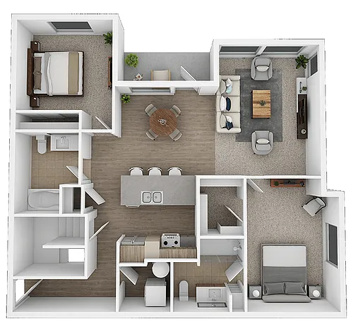 Floor plan Sidney + Garage