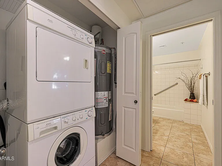 Laundry inside your unit!