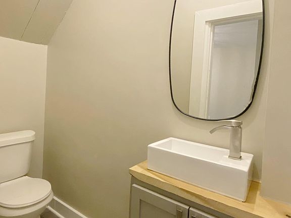 main floor half bathroom